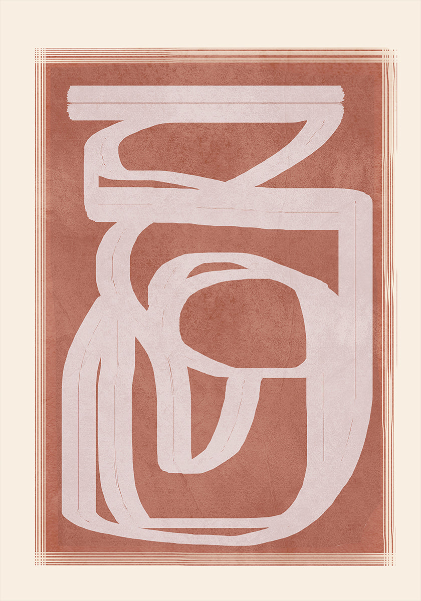 Abstract Flow IV Plakat - Posterbox