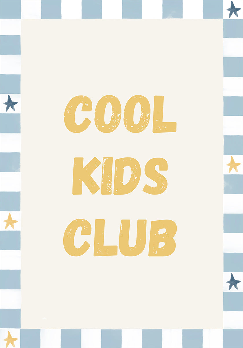Cool Kids Club Ratio2x3 Plakat - Posterbox