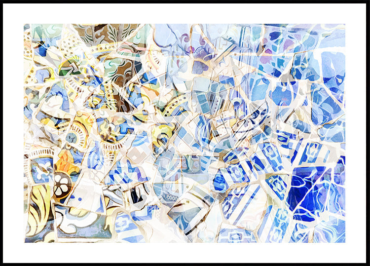 Mosaic of Barcelona 01 (NEW) - Posterbox