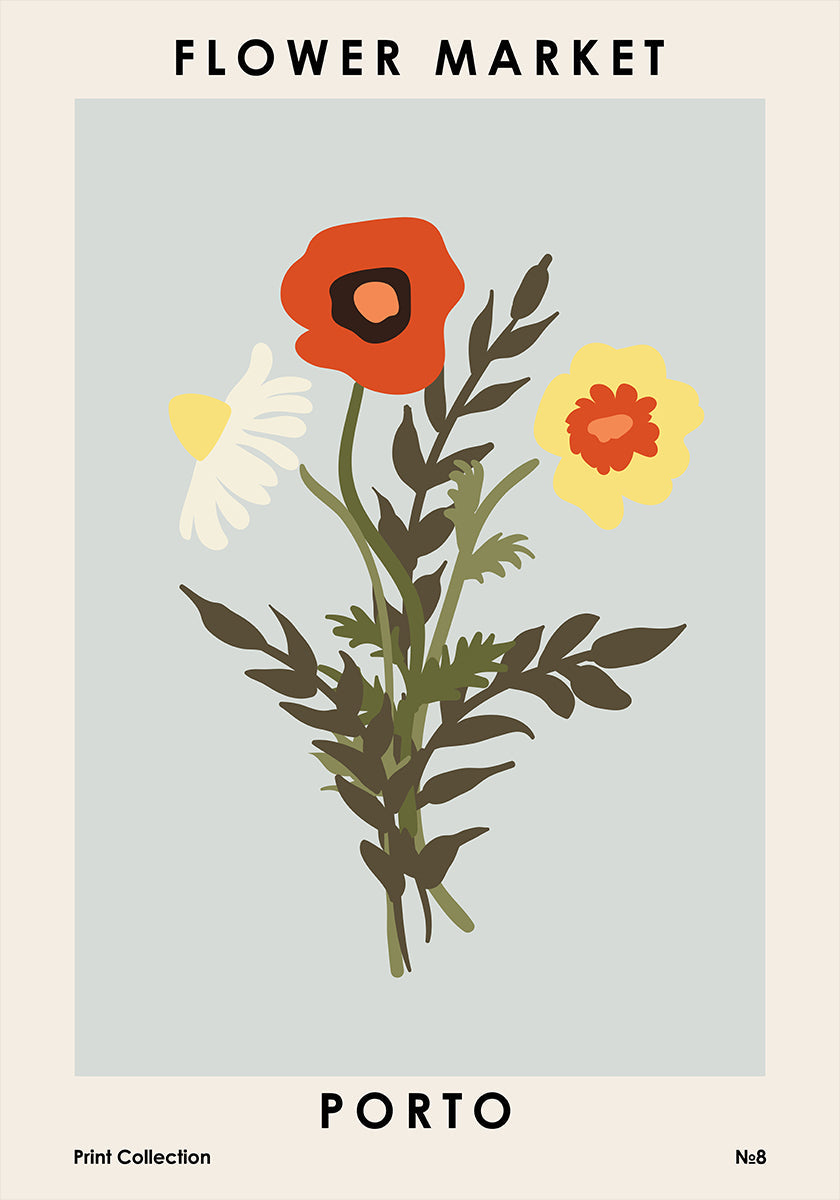 Flower Market Porto (NEW) - Posterbox