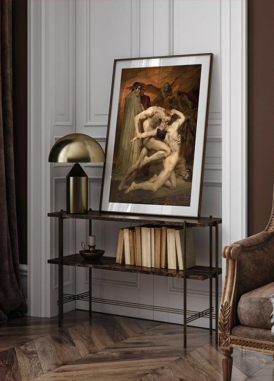 William Bouguereau-Dante and Virgile Poster - Posterbox