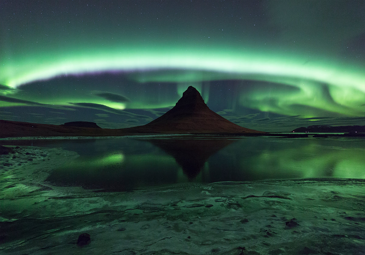 Aurora di Kirkjufell