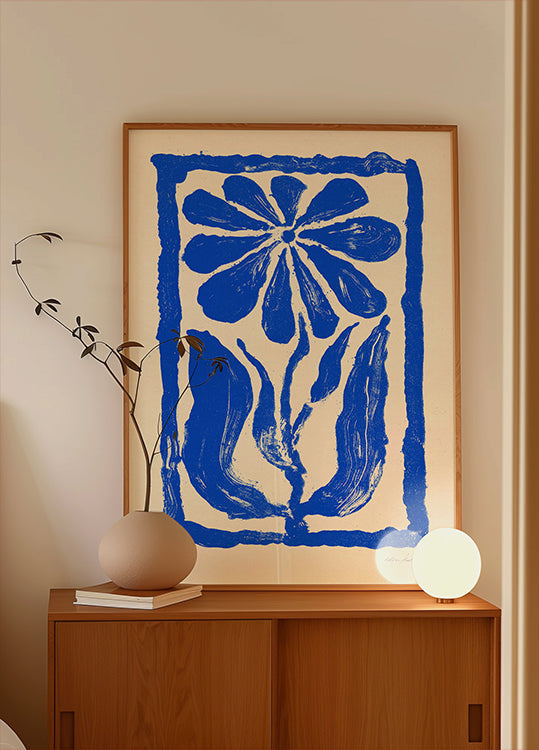 Blue Flower (NEW) - Posterbox