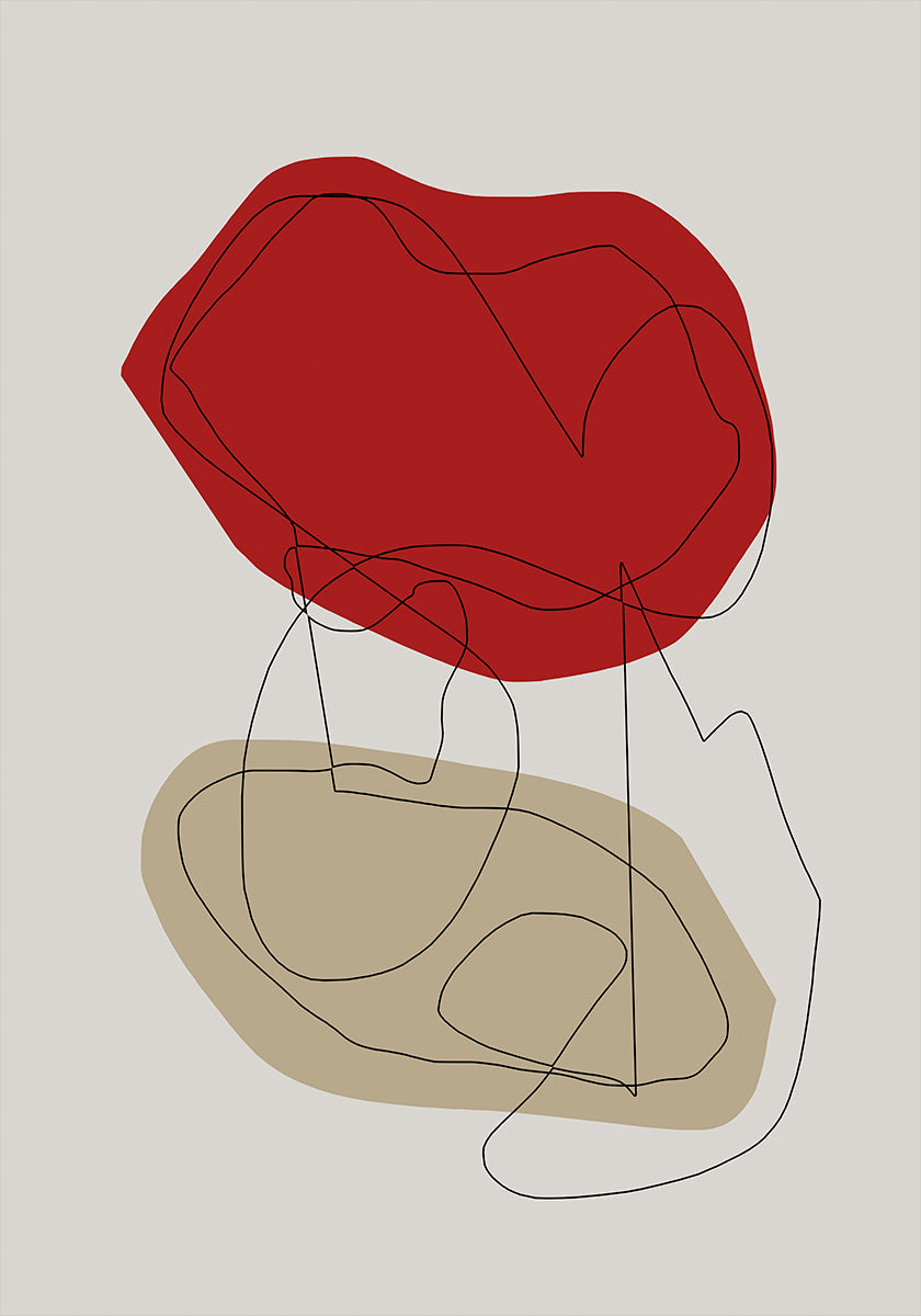 Heart And Mind Plakat - Posterbox