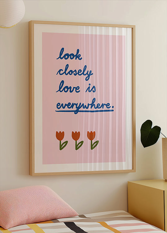 Love is everywhere 2 Plakat - Posterbox