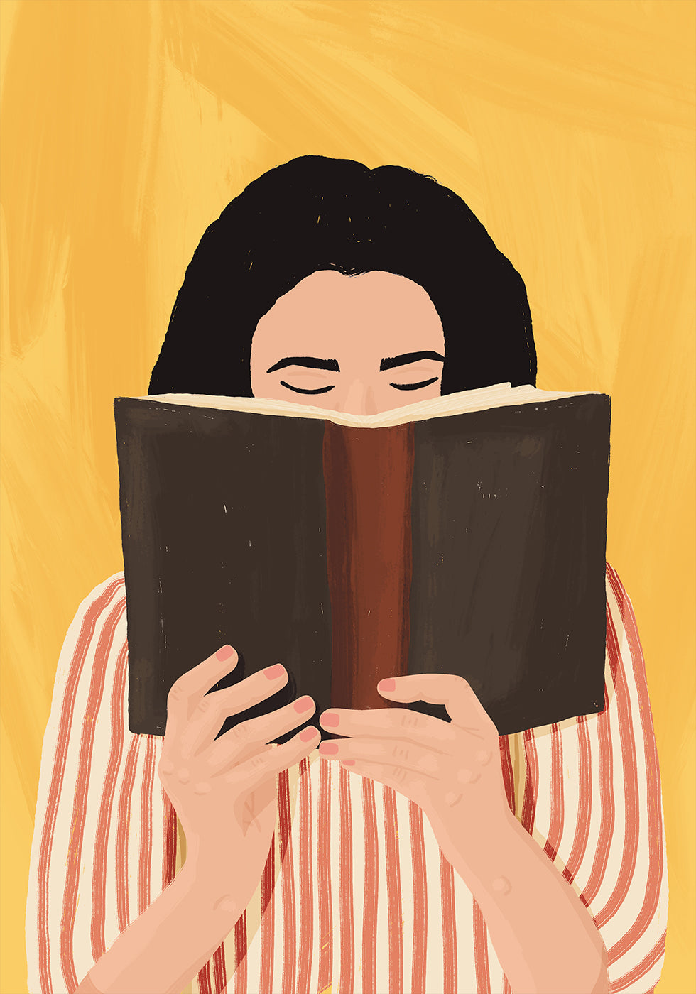 Affascinante poster di lettura