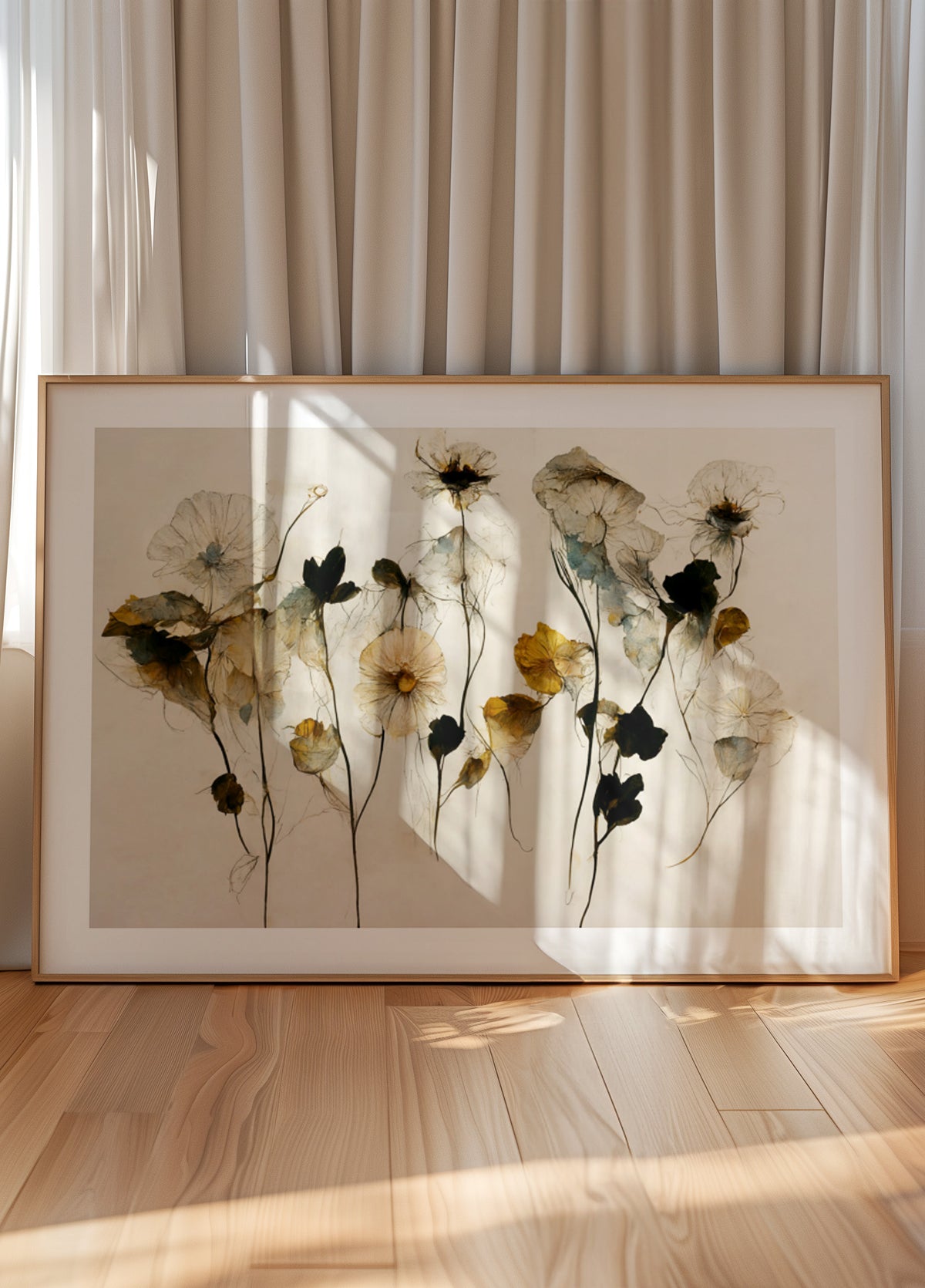 Bellissimi fiori secchi