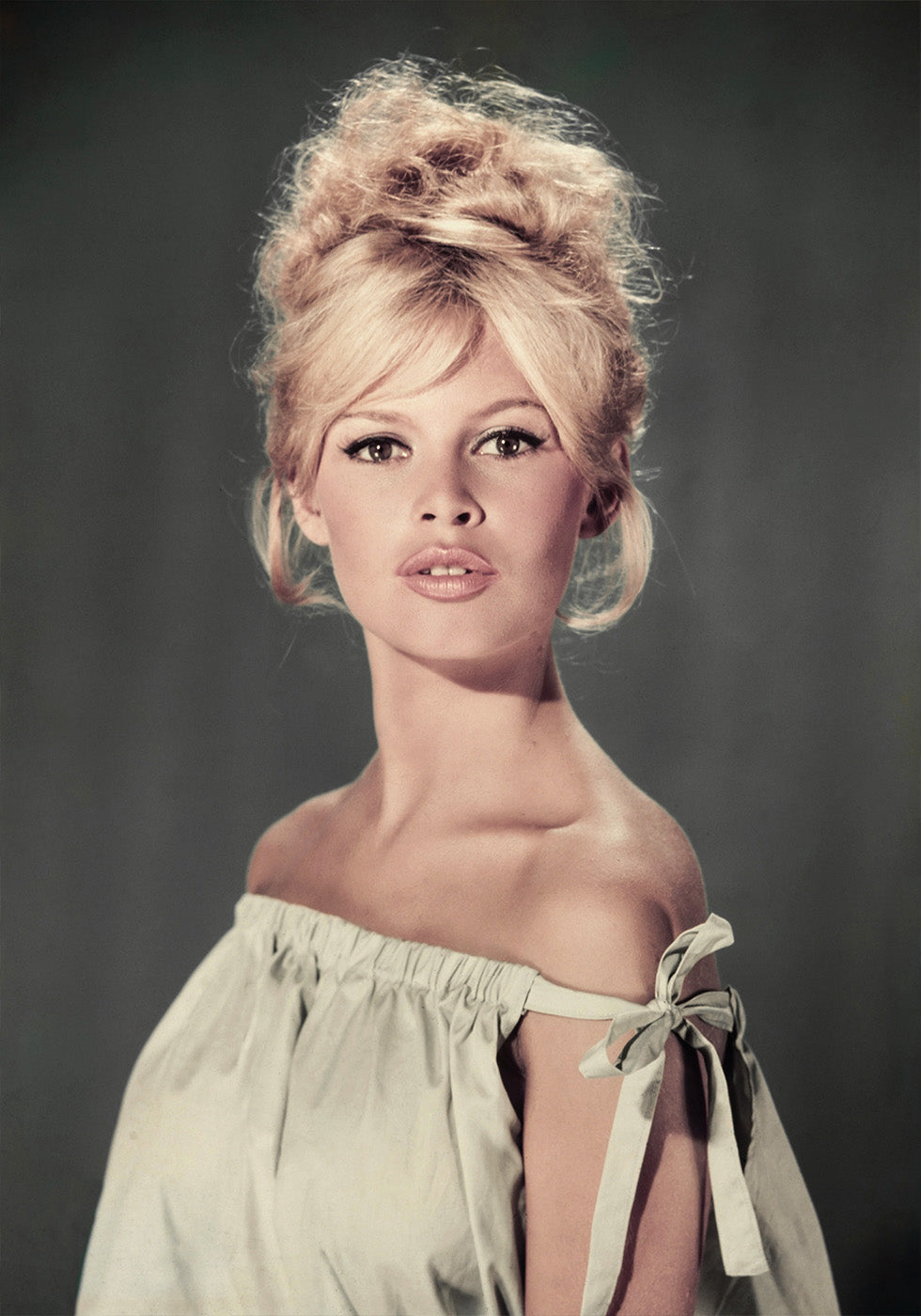 Manifesto del ritratto classico di Brigitte Bardot