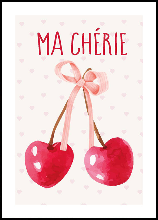 Cherry Plakat - Posterbox.dk