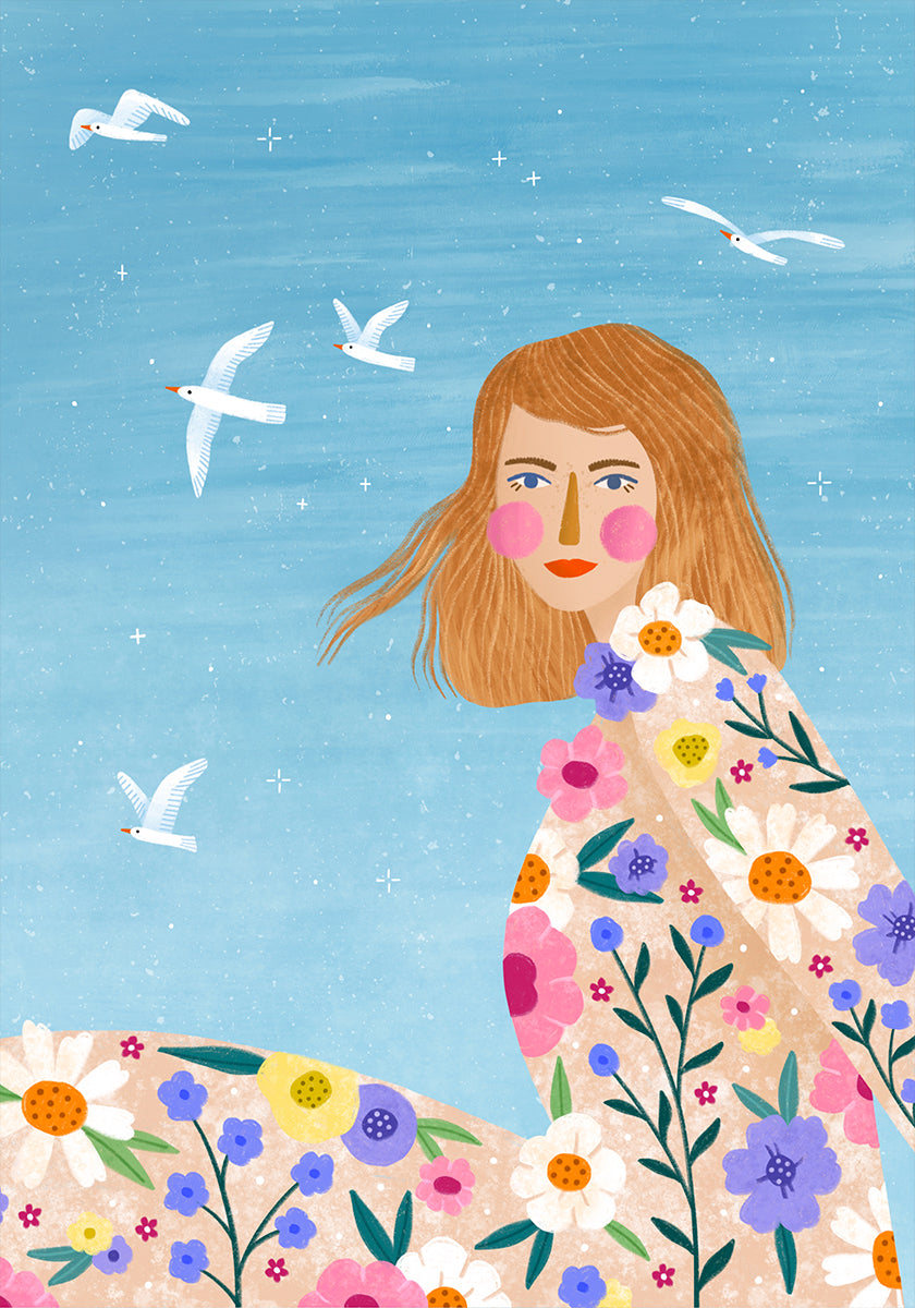 Poster di brezza floreale