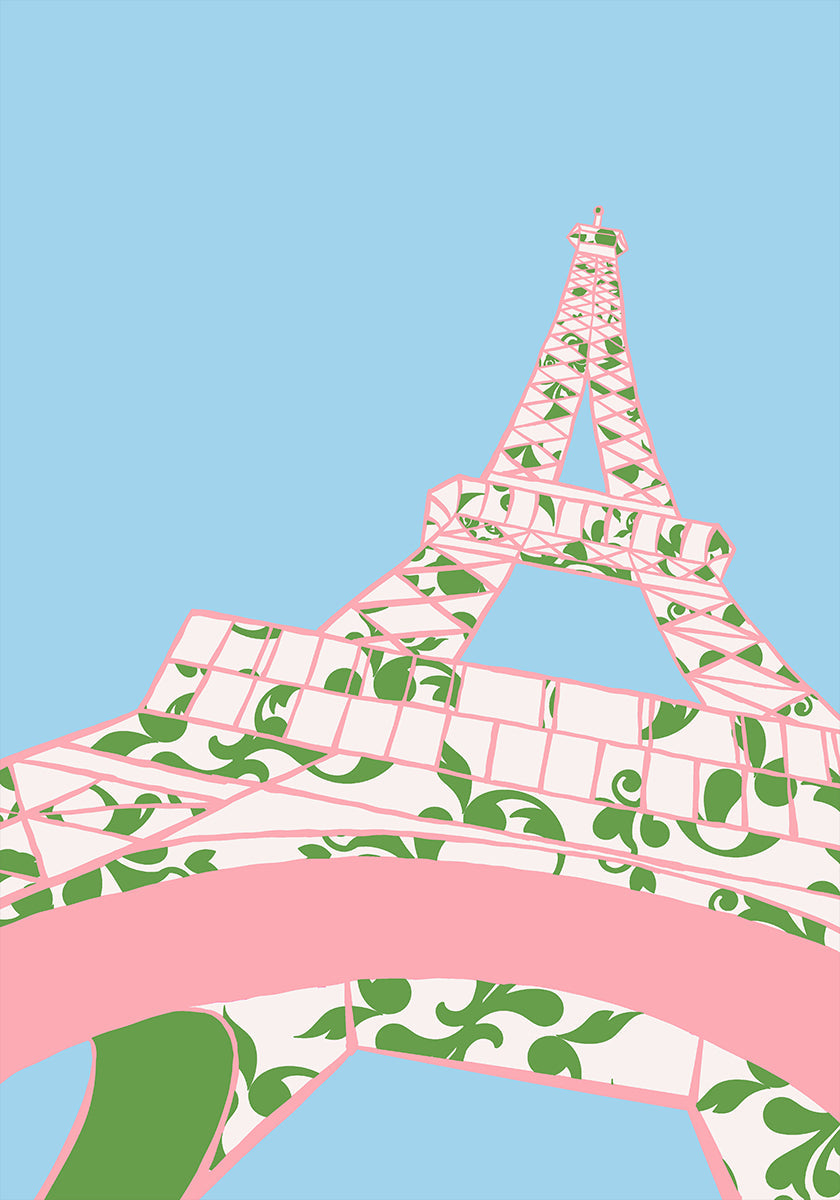 Poster della Torre Eiffel (pomeriggio).