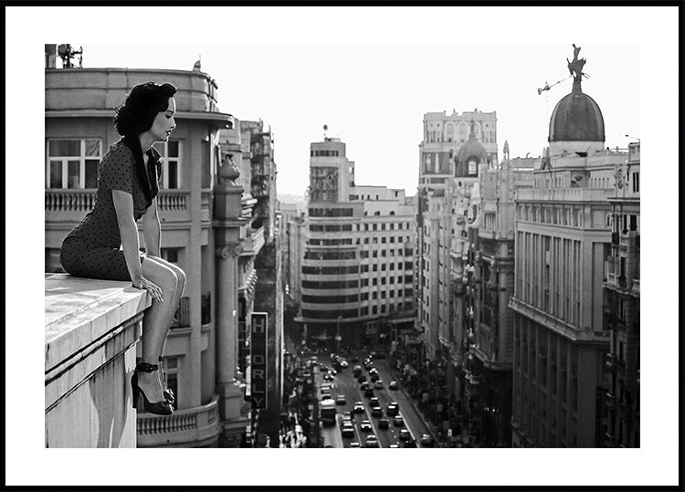 Poster del cibo di Madrid