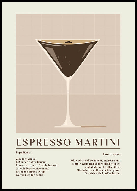 Manifesto dell'Espresso Martini