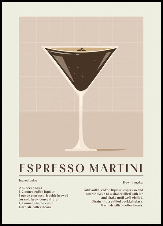 Manifesto dell'Espresso Martini