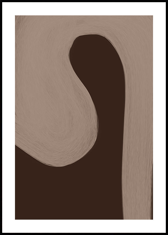 Poster di copia della tavolozza dei colori Mocha Mousse Iv