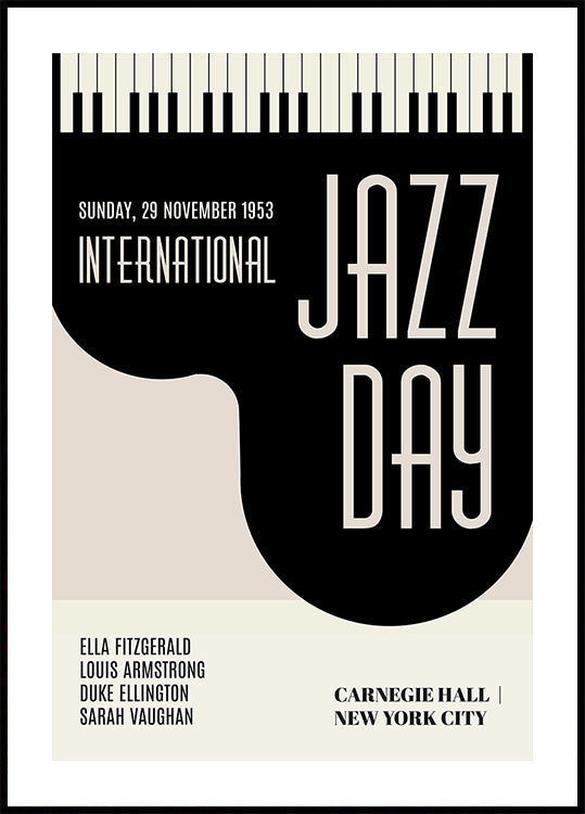 Manifesto dei giorni jazzy