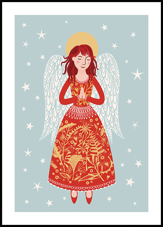 Poster della serenità celeste