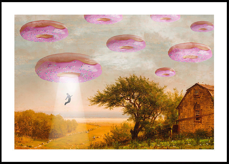 Poster dell'invasione delle ciambelle