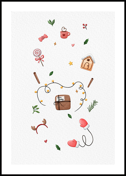 Poster di momenti di vacanza accoglienti