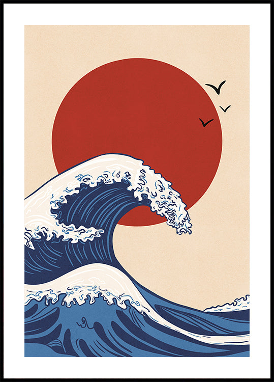 Manifesto dell'onda del sole