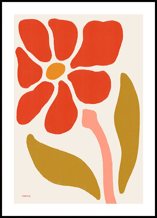 Poster di fiori di margherita