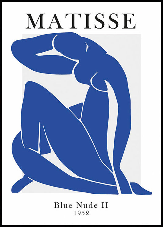 Manifesto Nudo Blu di H. Matisse