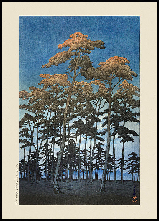 Hikawa Park In Omiya (1930) By Kawase Hasui and Watanabe Shozaburo (NEW) - Posterbox
