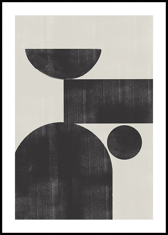 Poster di armonia geometrica