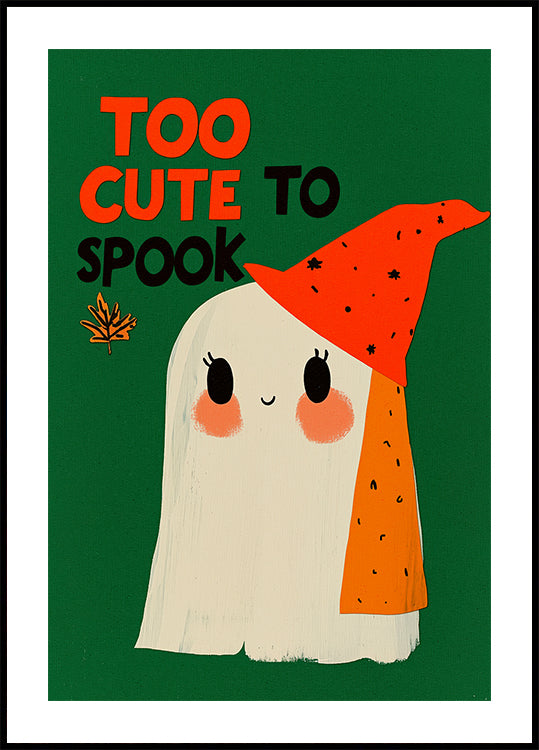 Affascinante poster di fantasmi stravaganti