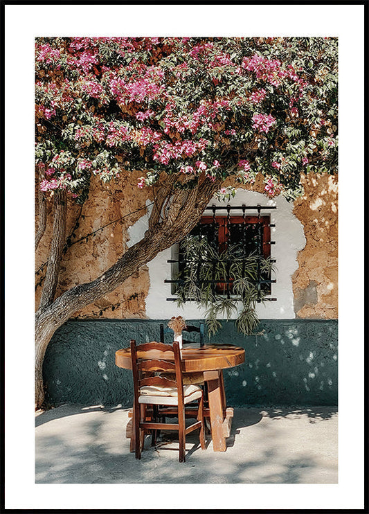 Poster di cena serena a Ibiza