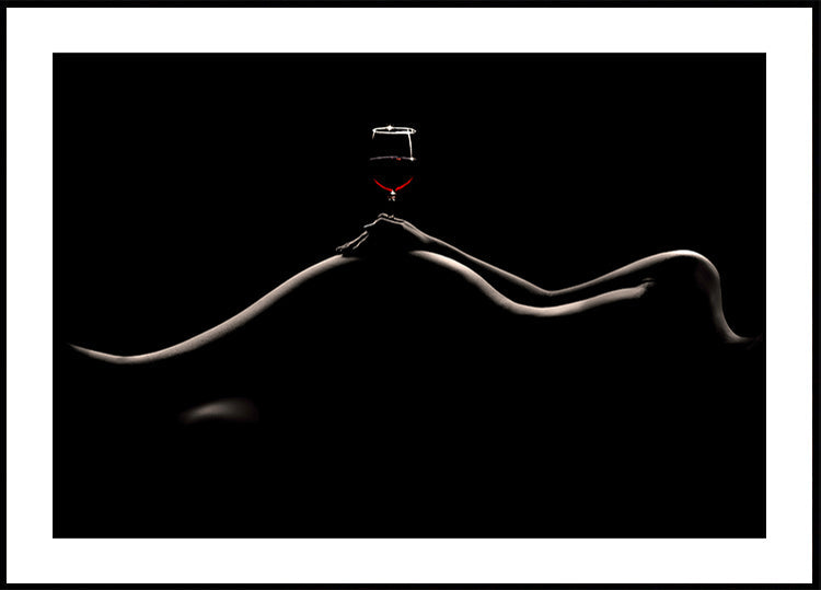 Bodyscape: poster di degustazione di vini