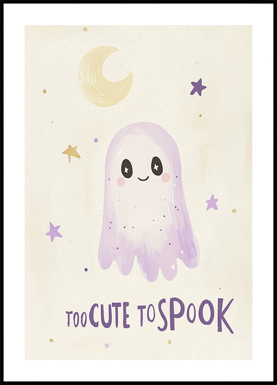 Adorabile poster della notte dei fantasmi