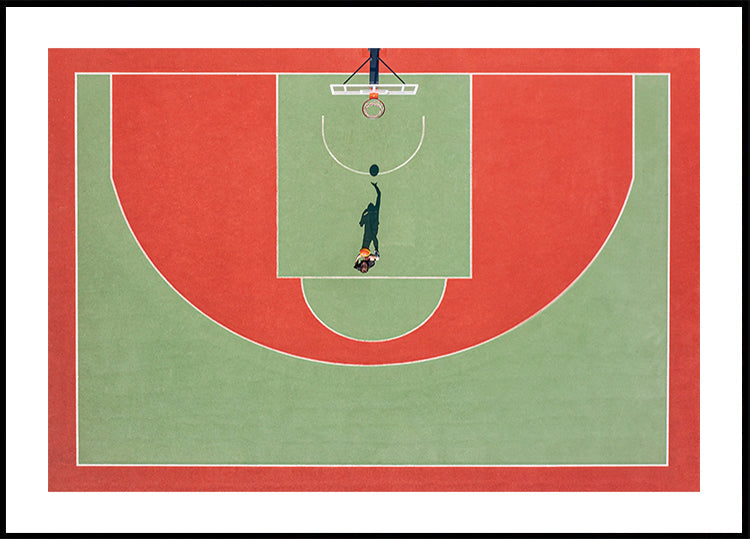 Poster di basket ombra