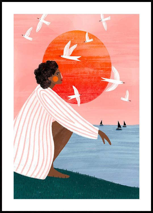 Tramonto sul mio poster