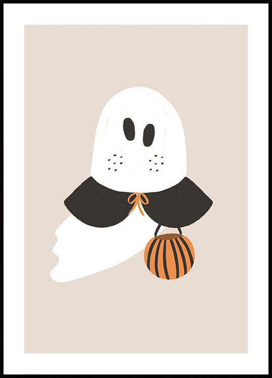 Simpatico poster di fantasmi