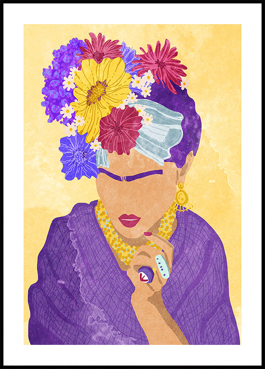 Frida e i fiori