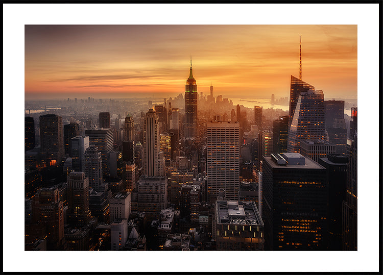 Manifesto della luce di Manhattan