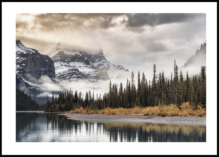 Maligne Lake Plakat - Posterbox.dk