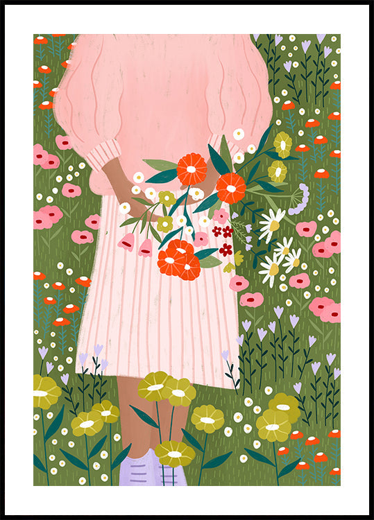 Fiori in mano