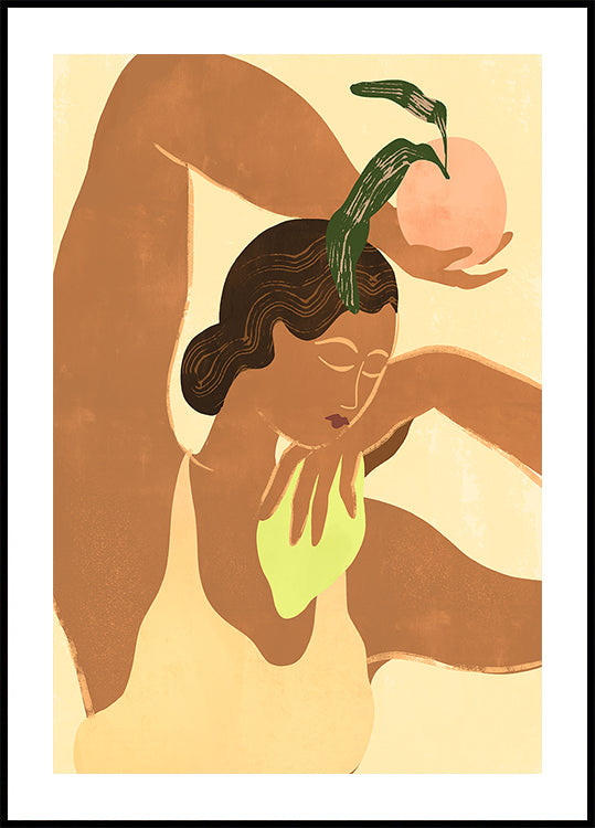 Poster di limone e mela
