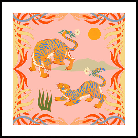 Poster dei compagni di gioco di Rawring