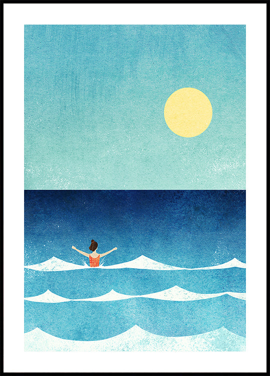 Poster di Nuotata al mare ii