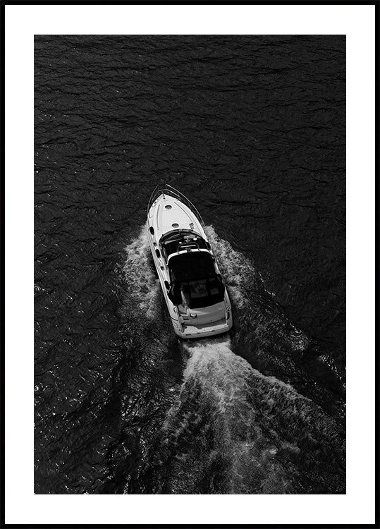 Poster monocromatico Voyage No.2