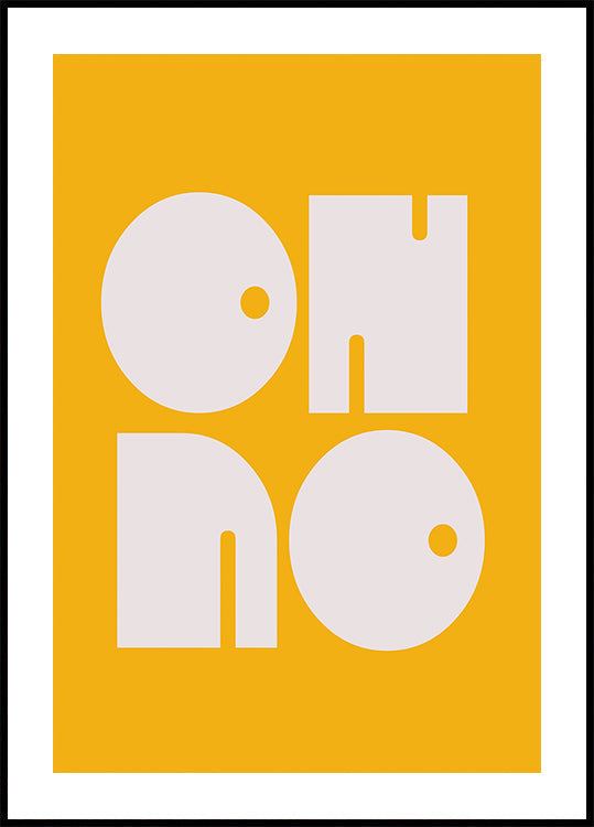 Poster con espressioni audaci