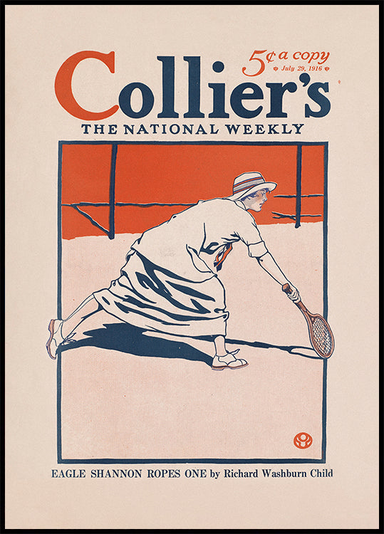 Collier's, il National Weekly, Eagle Shannon Ropes One Poster