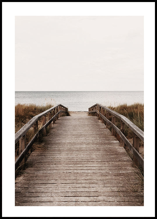 Il sentiero per la spiaggia Poster 