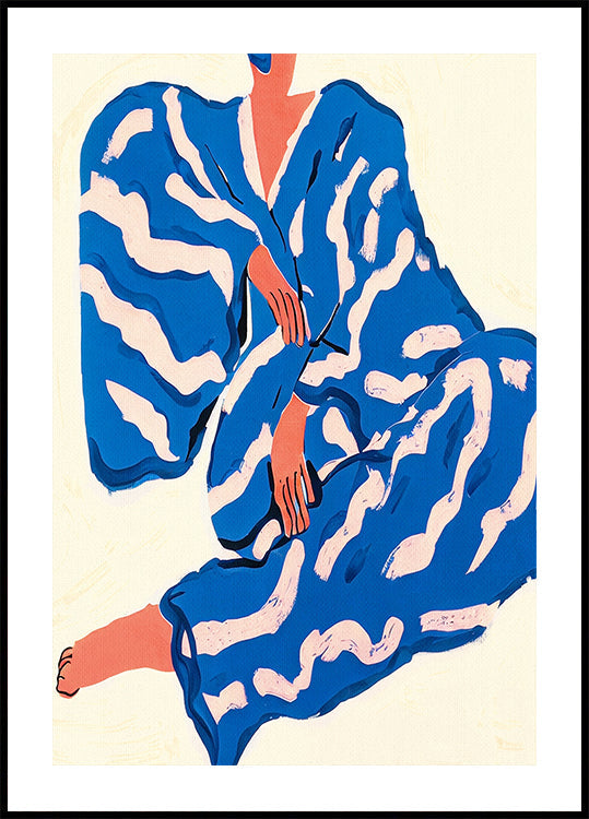 Poster con ritratto Indigoreverie