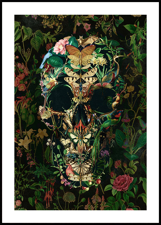 Poster del teschio di Papillon