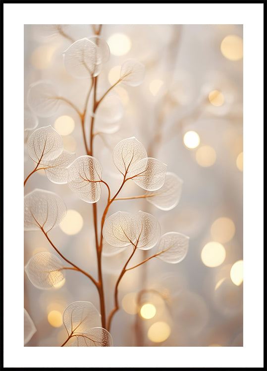 Poster di bagliore etereo