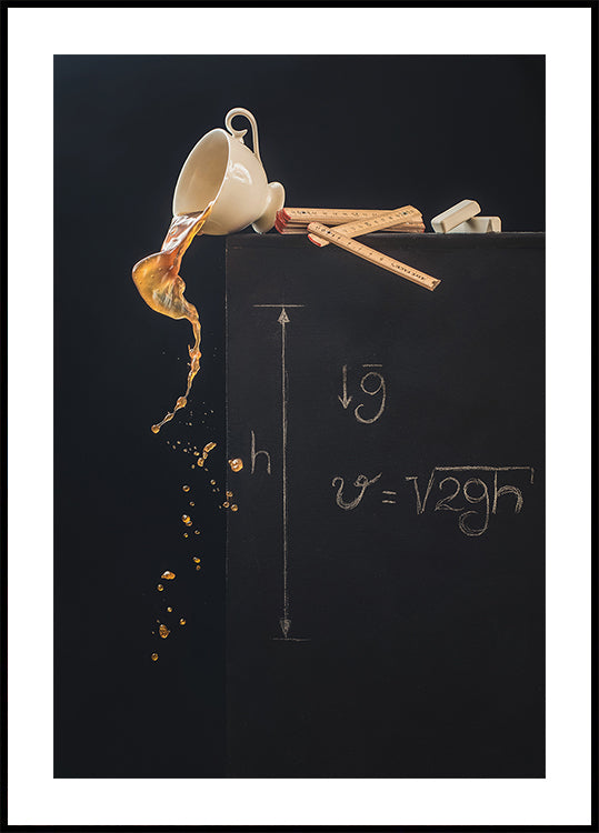 Uno studio con caduta libera Poster